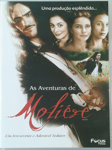 Dvd As Aventuras De Moliére Romain Doris Impecável Original