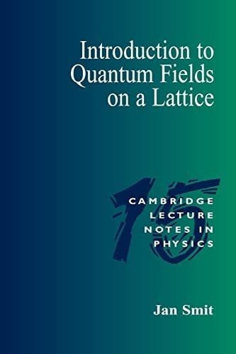 Libro: Introduction To Quantum Fields On A Lattice (cambridg