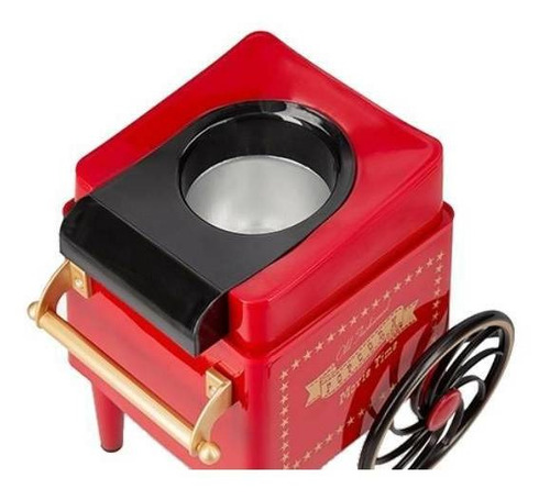 Pochoclera Electrica Maquina Pochoclos Carrito Winco W321 Ep Color Rojo