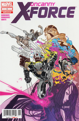 Comic Saga Completa Uncanny X - Force 9 Tomos ( 2013 ) 