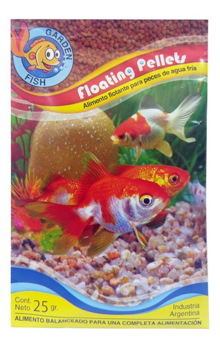 Alimento Para Peces Balanceado Completo Sobre 25 Gramos