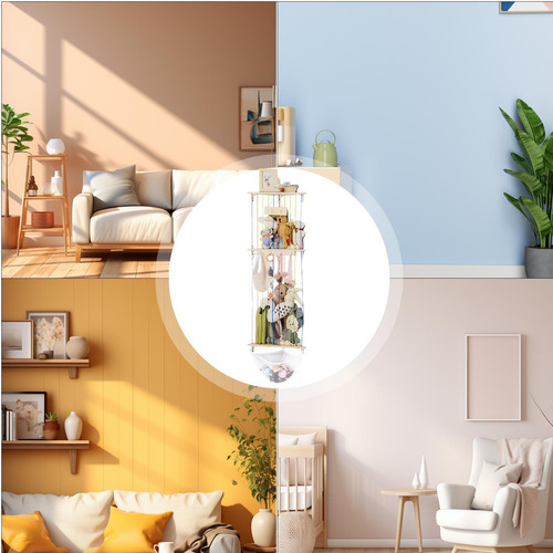 De Pared De Madera Para Juguetes Estanterías Flotantes Para