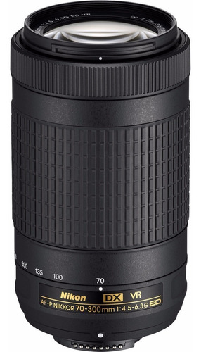 Objetivo Nikon Nikkor 70-300mm Af-p Dx F/4.5-6.3g Ed Vr 2019