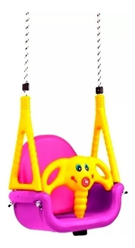 Imagen 3 de 3 de Hamaca Infantil Niños Bebe Elefantito Rodacross Glaube Srj