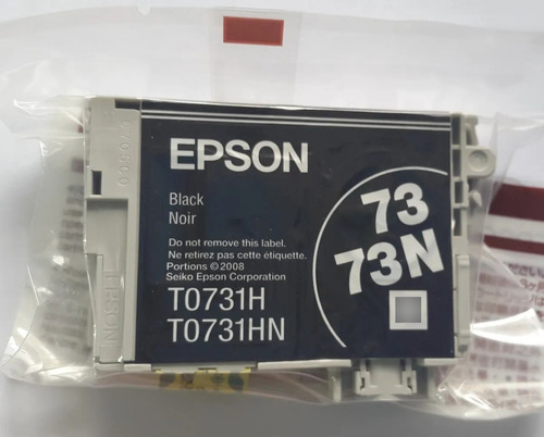 Cartucho Epson T73120h T072126 73h 73hn C110 T30 $x Cartucho