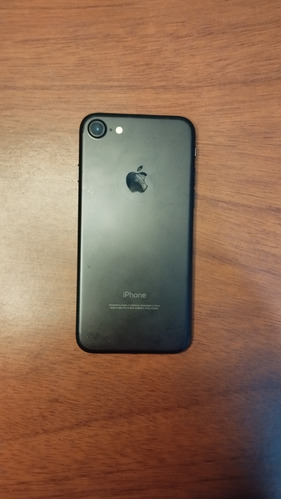 iPhone 7 De 32 Gb Negro,estado De Batería  100% Con Cargador