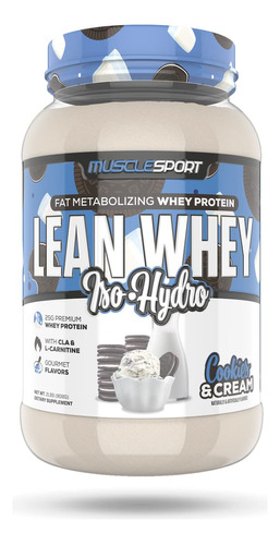 Musclesport Lean Whey Revolution, Aislado De Protena De Suer