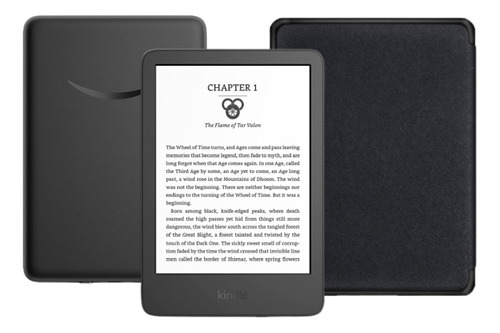 Amazon New Kindle 2022 Negro 16 Gb + Forro