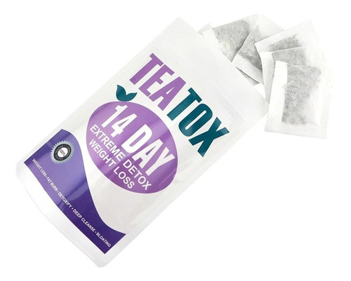 Imagen 1 de 7 de Té Detox De Hierbas Para Dieta De Desintoxicación 14 Días