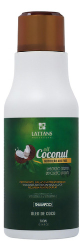  Shampoo Oil Coconut 300ml - Lattans