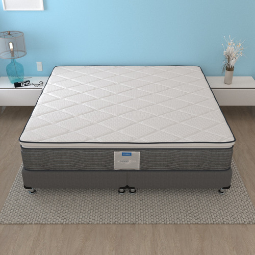 Colchón Restonic King Size Ortopédico | Confort Premium, Alta Densidad, Hipoalergénico Y Antibacterial
