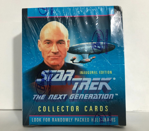 Caja Tarjeta Carta Star Trek Next Generation 1992 Impel