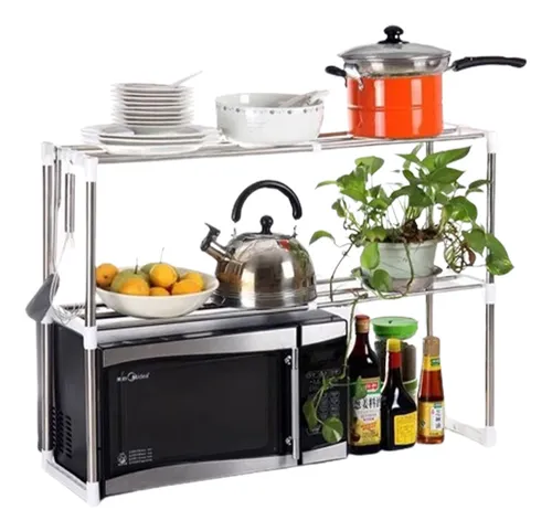 comprar Estante De Microondas Extensible Estantes Para Horno Cocina