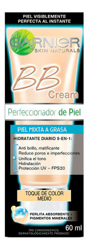 Base de maquillaje en crema Garnier BB Cream 60 mL