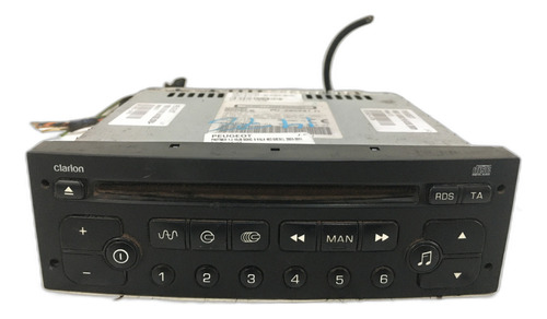 Radio Manual Id 1478 Peugeot Partner 2003-2011