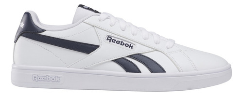 Tenis Reebok Court Retro Blanco Con Negro Unisex Diseño De La Tela Liso Talla 30 Mx