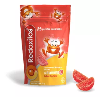 Redoxitos Suplemento Dietario Vitamina C X 150u Original Sabor Frutilla