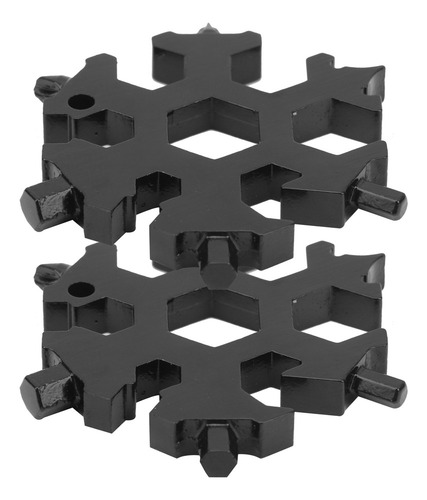 . Llave En Forma De Copo De Nieve, 2 Piezas, 19 En 1,
