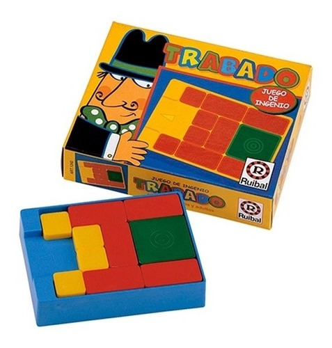 Imagen 4 de 5 de Trabado Juego De Mesa Ingenio Ruibal