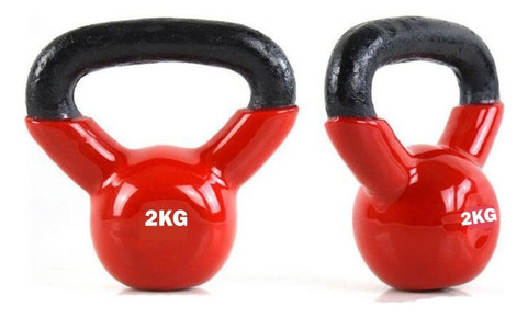 Pesa Rusa Hierro Recubierta Goma Kettlebell 2kg Tuproductouy