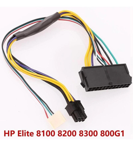 Adaptador Atx Hp Hp Elite 8100 8200 8300 G8d2 24 Pin A 6pin