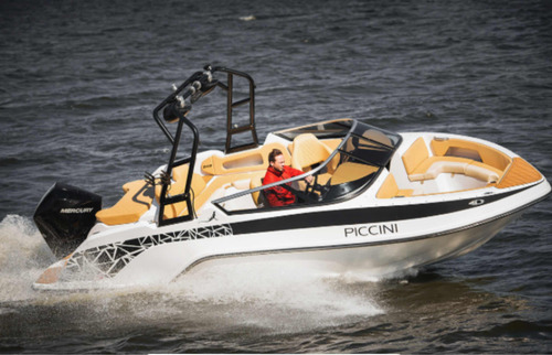 Piccini 229s Mercury 200hp + Trailer (canestrari Arco Iris)