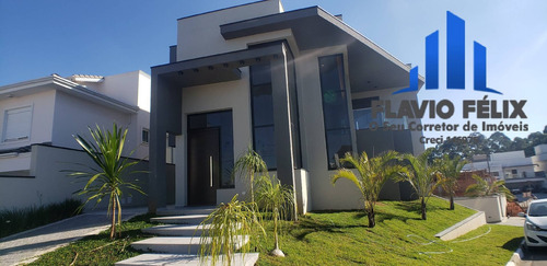 Imagem 9 de 15 de Casa A Venda Condomínio Real Park Arujá 4 Suítes E Acessebilidade - 756
