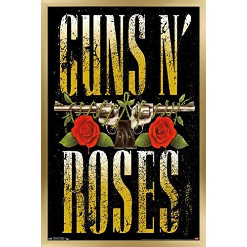 Póster De Pared Logo Apilado De Guns N' Roses, 14.725 ...