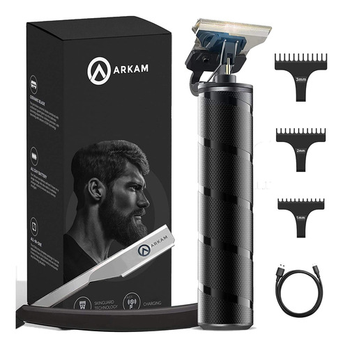 Arkam Recortadora De Barba Para Hombres, Kit De Aseo De Cabe