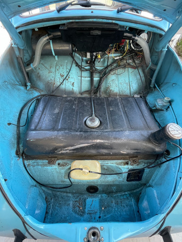 Vw Fusca 1300 Azul, Todo Revisado E Muito Original