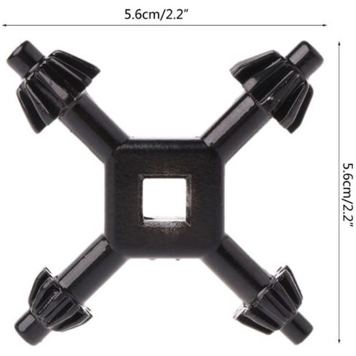 Llave Mandril 4 En 1 Taladro Multifunción Cuatro En Uno