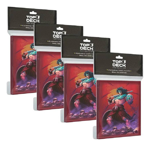 4x Protectores Top Deck Small Size Myl Fergus