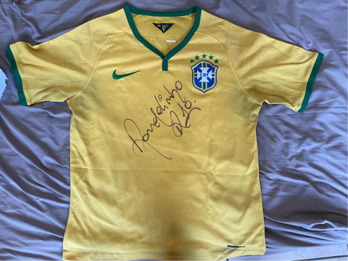 Playera Autografiada Ronaldinho