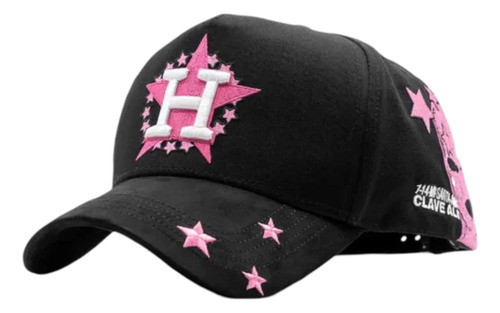 Gorra Dandy Hat Clave Ali: Estilo Y Comodidad Ajustable Negro M Geométrico
