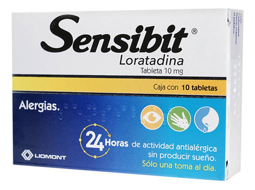 Sensibit Tabletas 10 Mg, 10 Tabletas