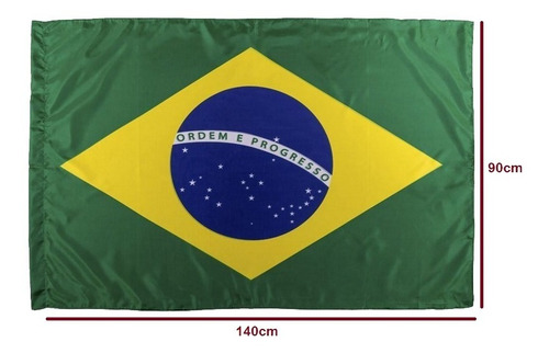 Imagem 3 de 3 de Bandeira Do Brasil Grande