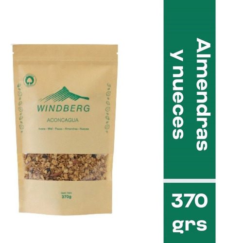 Granola Con Pasas-almendra-nuez 370g 