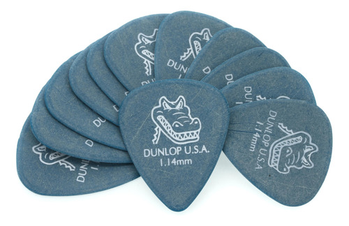 17 Puas Para Guitarra Dunlop Gator 1,14mm - Grey Music