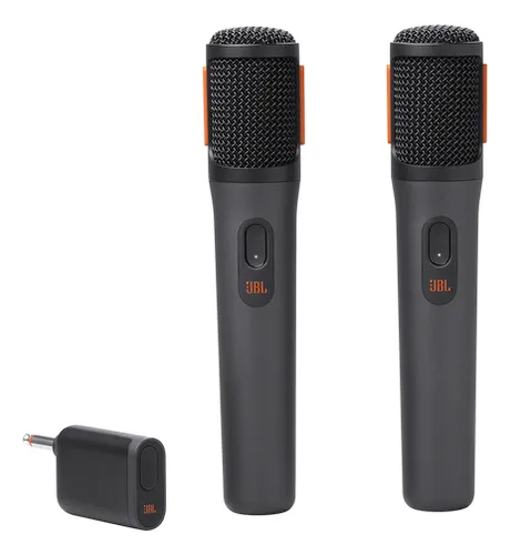 Micrófono Inalámbrico Recargable Jbl Partybox X 2 Color Negro