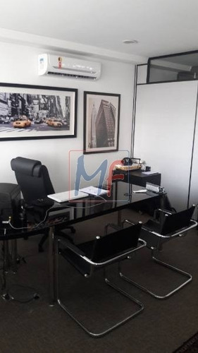Imagem 1 de 8 de Ref 11.258 Sala Comercial Em Condominio V. Gomes Cardim, 4 Vagas, 200 M² , Divisórias, Ar Condicionado - 11258