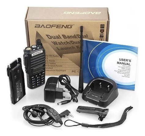 Radio Bidireccional Baofeng Uv-82 (8km)  Vhf-uhf-fm