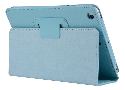 Funda de piel resistente a arañazos y manchas de color azul cielo para iPad