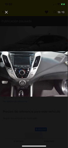 Hyundai Veloster 1.6 130cv At 2013