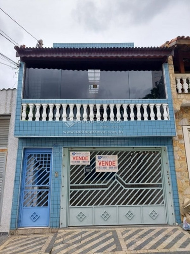 Imagem 1 de 15 de Vendo Sobrado 170m² C/ Edícula - 02 Vagas - Na Vila Augusta - Casa A Venda No Bairro Vila Augusta - Guarulhos, Sp - Sc01634