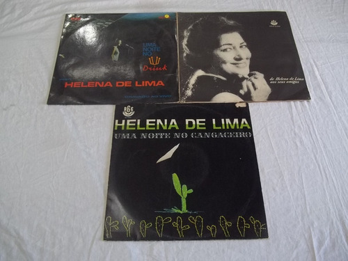 Lp Vinil- Helena De Lima 3 Discos