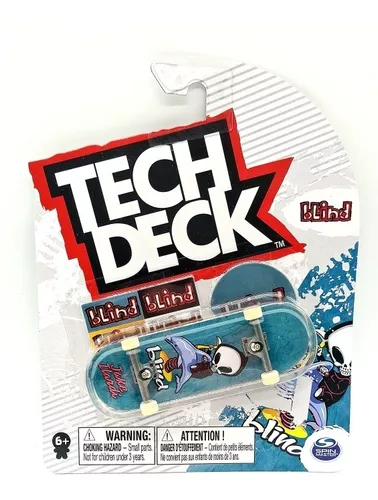 Skate De Dedo Profissional Tech Deck + Adesivos