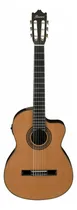 Comprar Guitarra Electroacústica Ibanez Classical GA6CE para diestros amber amaranto brillante