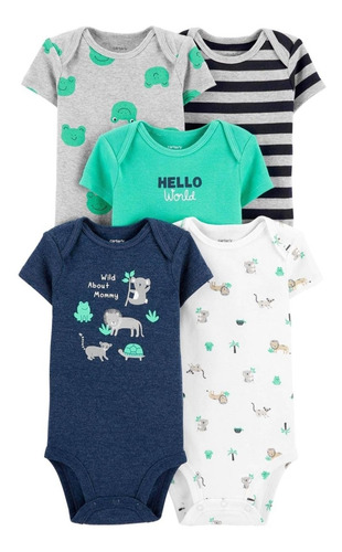 Set De Bodys Carters Originales Varon Nueva Colección