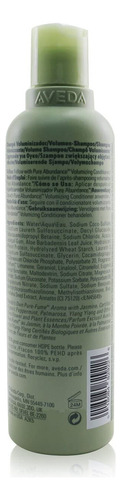 Shampoo Aveda Pure Abundance Volumizing 250ml Para Cabelos F