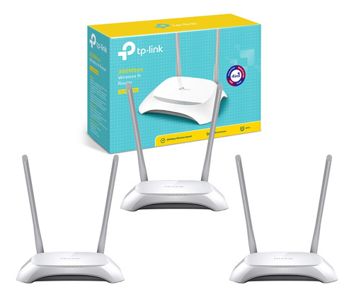 Router Tp-link Tl-wr850n 300mbps Inalambrico 3 X Unidades